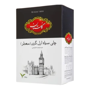 چای سیاه ارل گری معطر (برگاموت) 500 گرمی گلستان